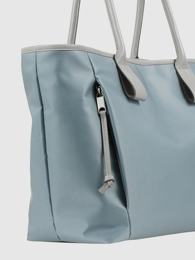 Lohoop Nylon Tote in Cloud Blue Made in Japan