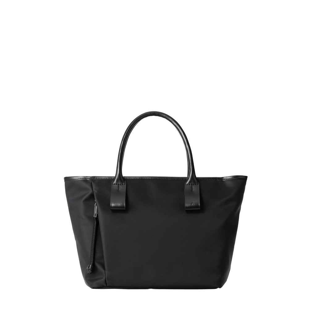 Lohoop Nylon Small Tote in Black Made in Japan