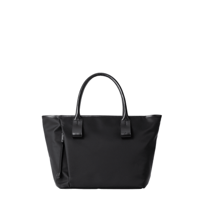 Lohoop Nylon Small Tote in Black Made in Japan