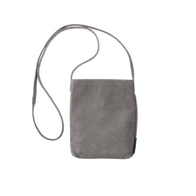 Pig Suede (Soft Pig Suede) Suede Mini Shoulder in Blue Made in Japan