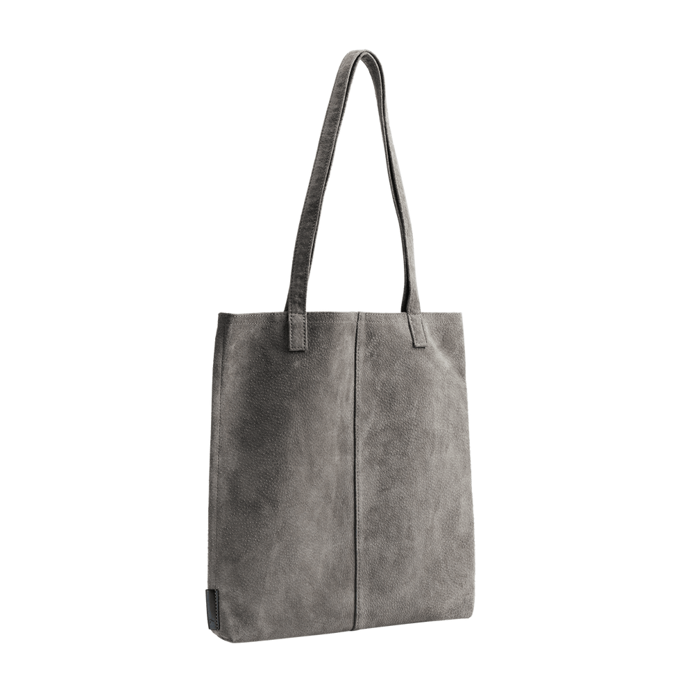 Pig Suede (Soft Pig Suede) Suede Tote in Blue Made in Japan