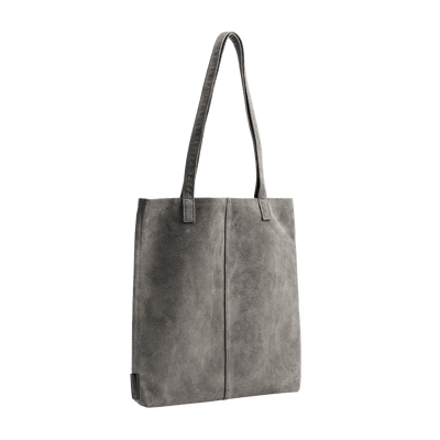 Pig Suede (Soft Pig Suede) Suede Tote in Blue Made in Japan