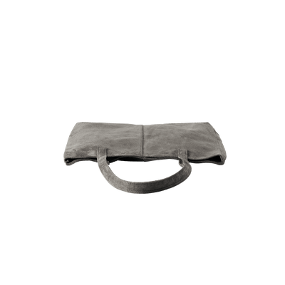 Pig Suede (Soft Pig Suede) Suede Tote in Blue Made in Japan