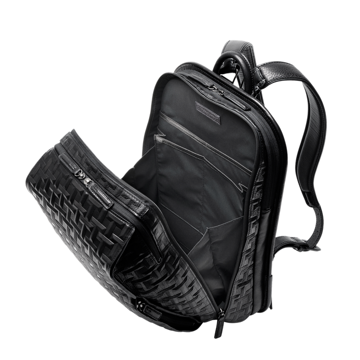 TSUCHIYA Legacy Logo Backpack | Canvas Leather Backpack | Tsuchiya