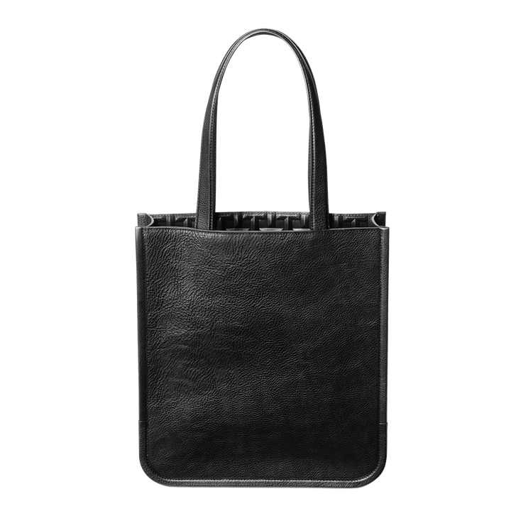 TSUCHIYA Legacy Logo Boxy Tote | Canvas Leather Tote | Tsuchiya