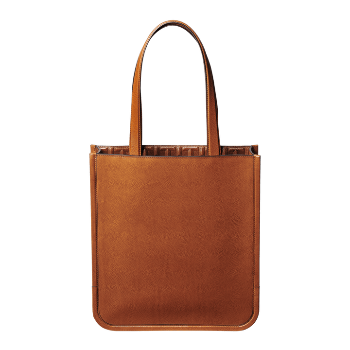 TSUCHIYA Legacy Logo Boxy Tote | Canvas Leather Tote | Tsuchiya