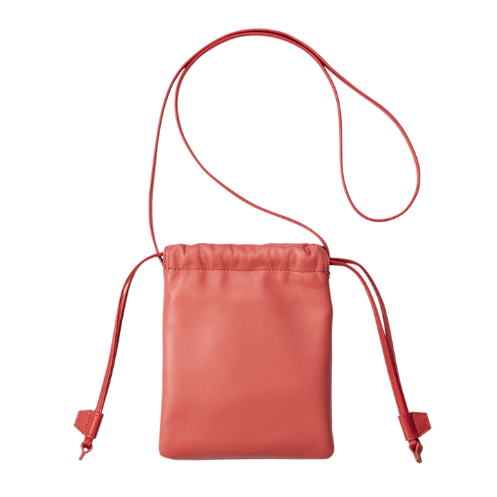 Lambskin Drawstring Pouch | Lambskin Leather Pouch | Tsuchiya Lambskin Drawstring Pouch | Lambskin Leather Pouch | Tsuchiya