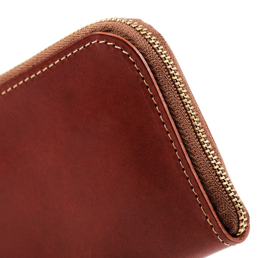 Diario L Zip Wallet | Leather Wallet | Tsuchiya Kaban –Timeless