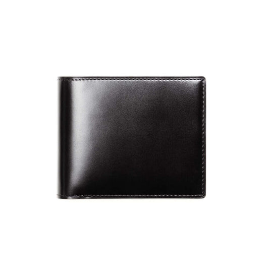 Cordovan Cordovan Slim Wallet in Black Made in Japan