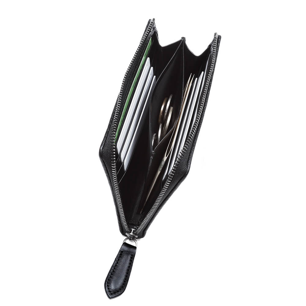 Buffalo L Zip Purse - Buffalo - –Timeless Leather Designs, Crafted