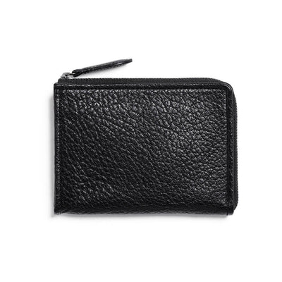 Black Buffalo Leather Wallet - BBLCN001