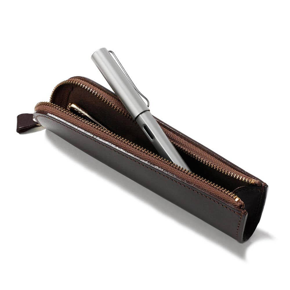 Nume Zip Pencil Case | Nume Leather Pencil Case | Tsuchiya Kaban