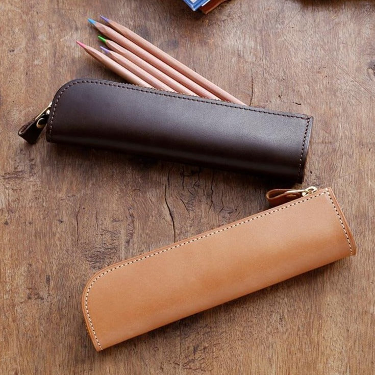 Nume Zip Pencil Case | Nume Leather Pencil Case | Tsuchiya Kaban