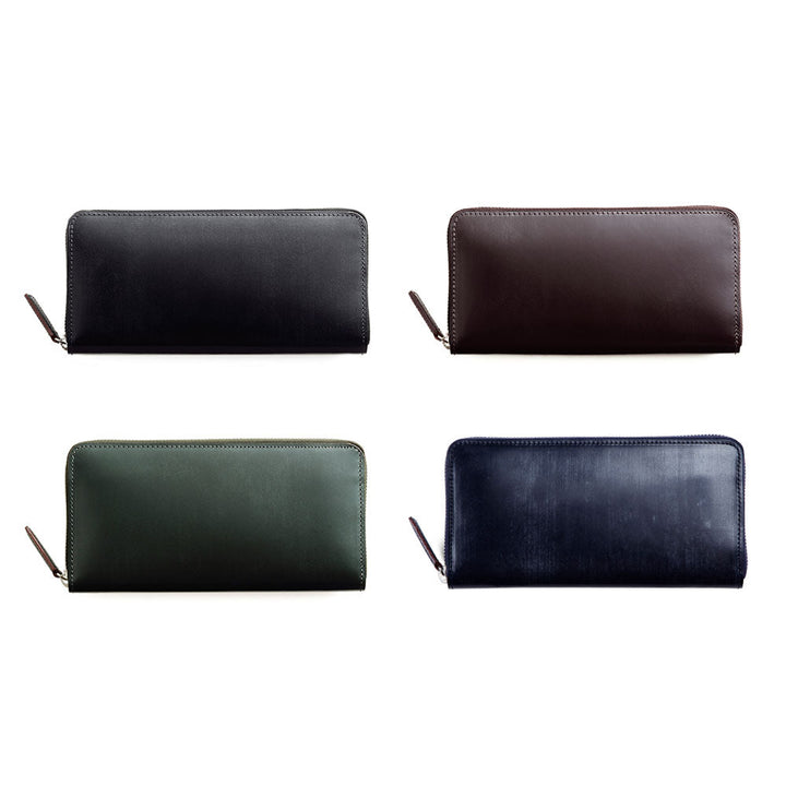 財布 LONG WALLET BLACK RIVAXIDE 'PAID IN FULL' Button Long wallet [Black Paisley] - ZAKAI