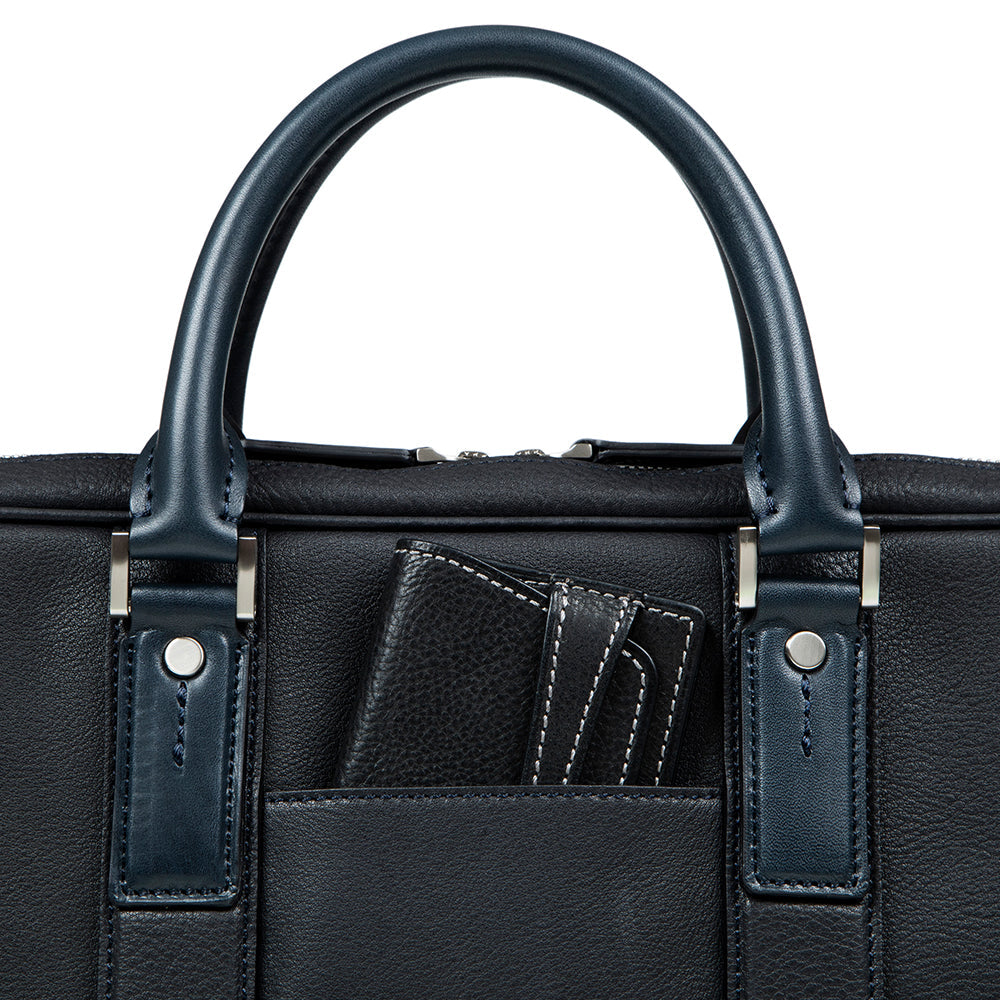 Brent Medium Briefcase | Leather Briefcase | Tsuchiya Kaban