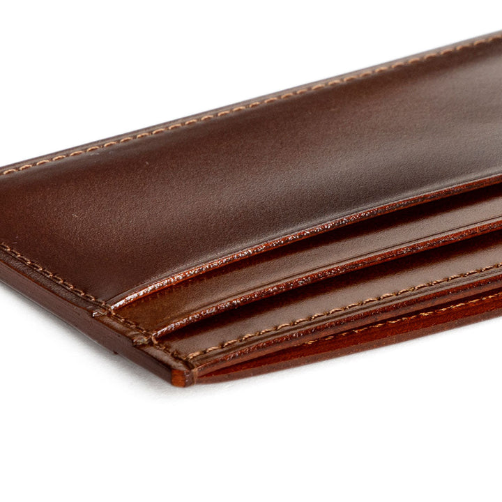 Cordovan Card Holder - Cordovan - –Timeless Leather Designs