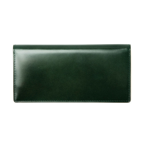 Cordovan Coin Pocket Long Wallet