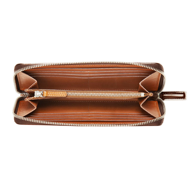 Cordovan Zip Long Wallet | Cordovan Leather Wallet | Tsuchiya