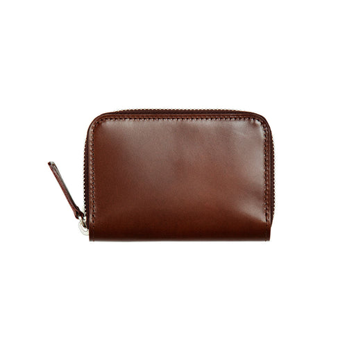 Cordovan Zip Coin Wallet