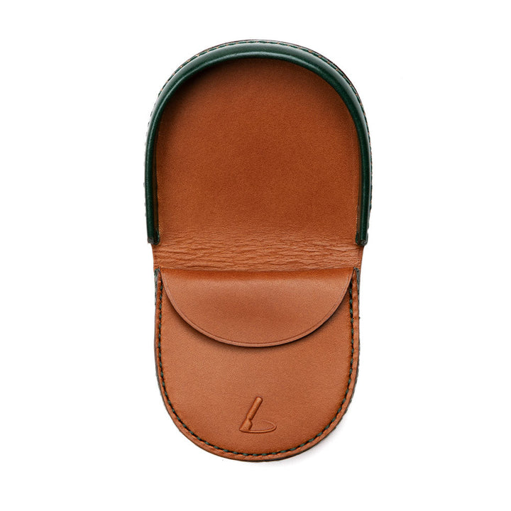 Cordovan Horseshoe Coin Purse | Cordovan Leather Coin Purse