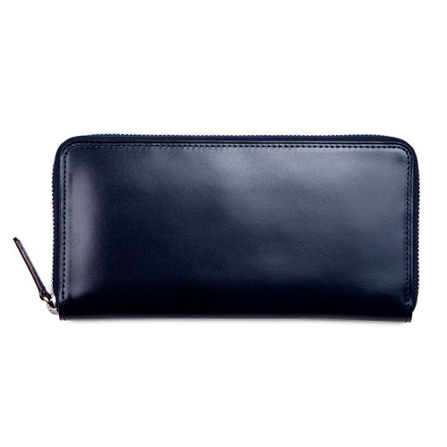 Cordovan Zip Long Wallet