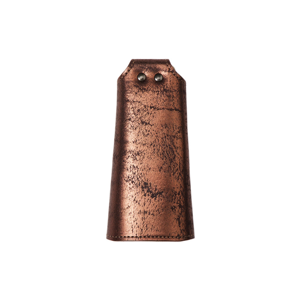 Copper Sparkle Grip Key Case