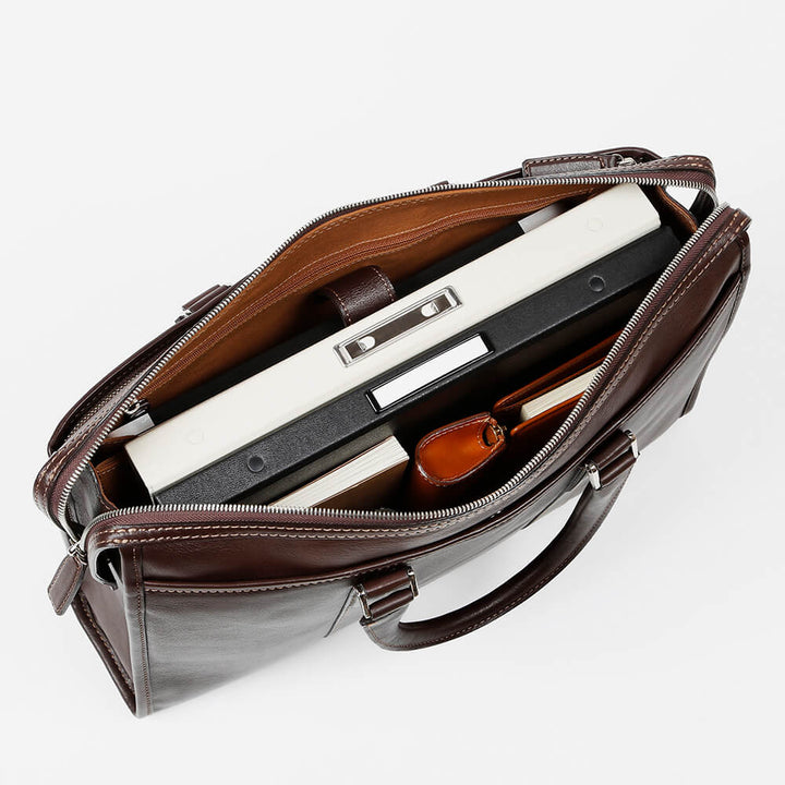 Ame Waterproof Briefcase | Waterproof Leather Briefcase | Tsuchiya
