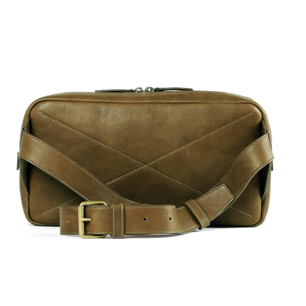 Roadster Tri-zip Crossbody Bag