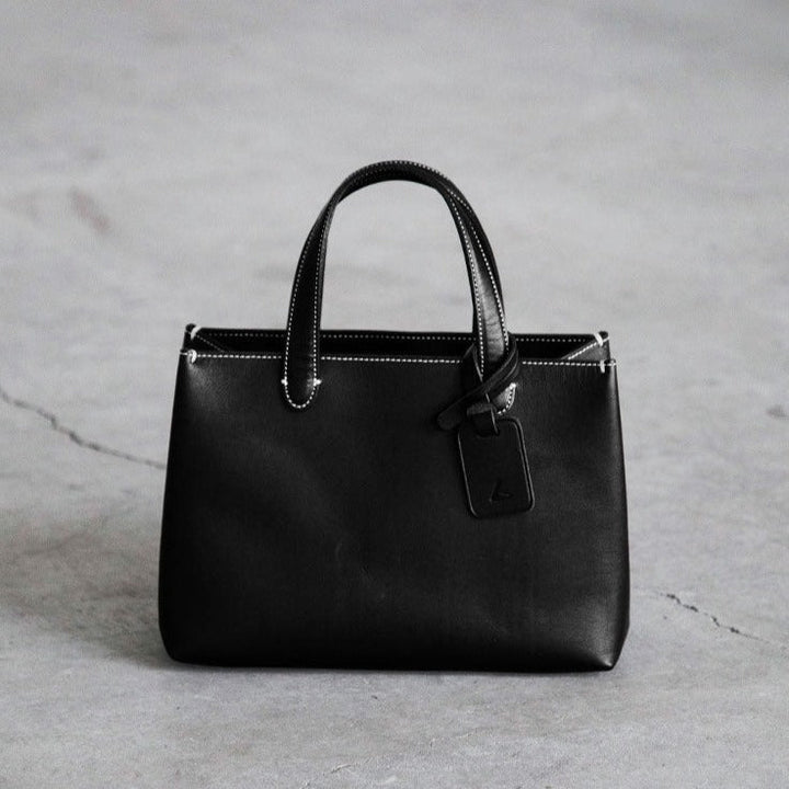 Diario Small Tote | Leather Tote | Tsuchiya Kaban –Timeless