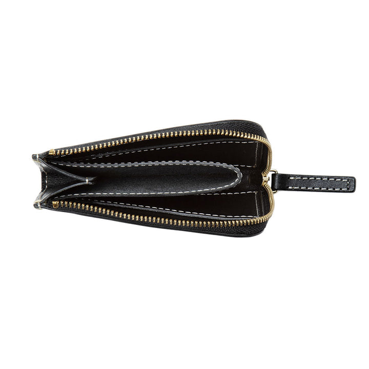 Diario L Zip Wallet | Leather Wallet | Tsuchiya Kaban –Timeless