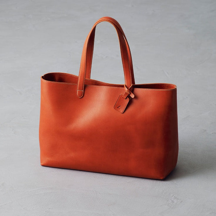 Diario Large Tote | Leather Tote | Tsuchiya Kaban –Timeless