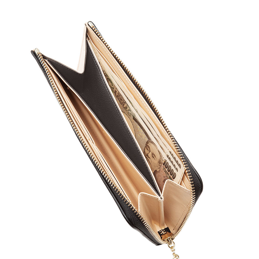 Editor Zip Long Wallet | Leather Wallet | Tsuchiya Kaban –Timeless