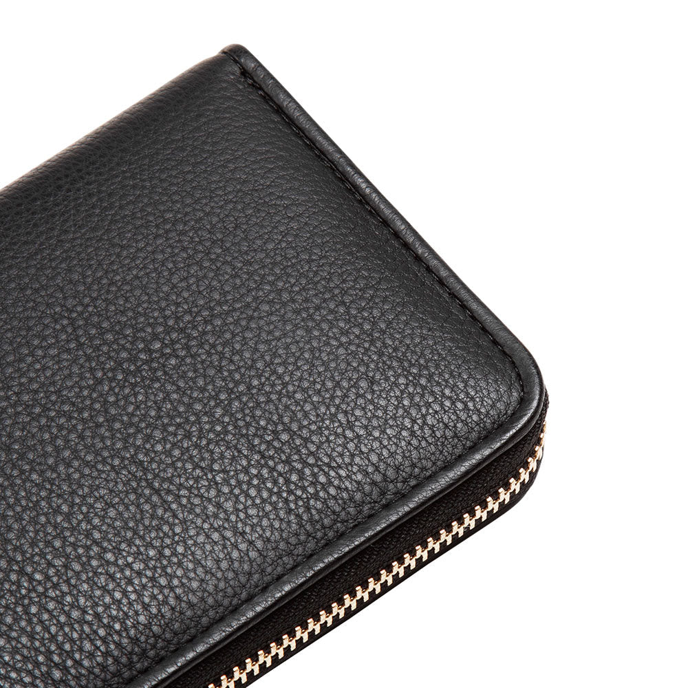 Editor Zip Long Wallet | Leather Wallet | Tsuchiya Kaban –Timeless