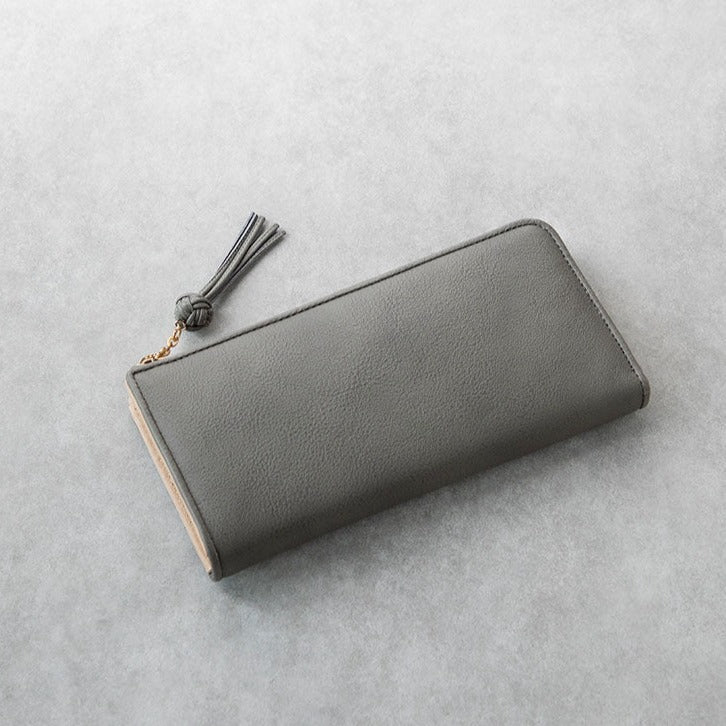 Editor Zip Long Wallet | Leather Wallet | Tsuchiya Kaban –Timeless