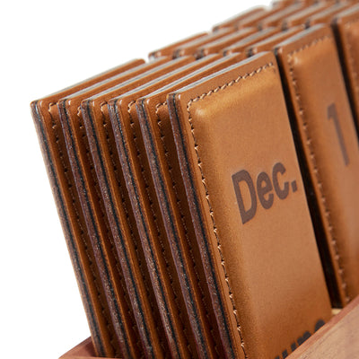 Home Collection Leather Desk Calendar