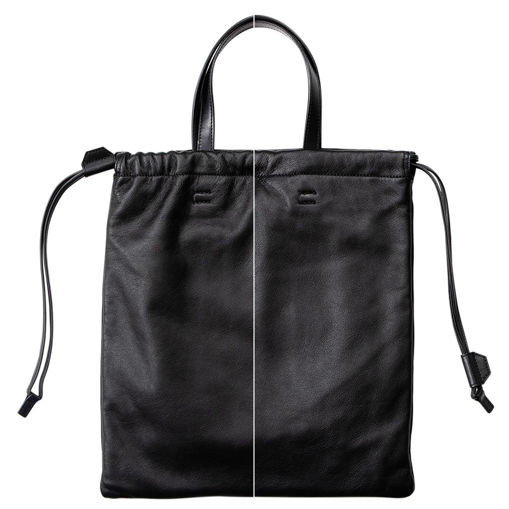 Ruffle Drawstring Tote - Ruffle - –Timeless Leather Designs, Crafted in ...