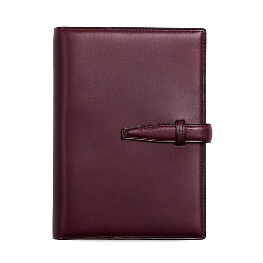 Steerhide  Nume plus Planner in Burgundy Made in Japan