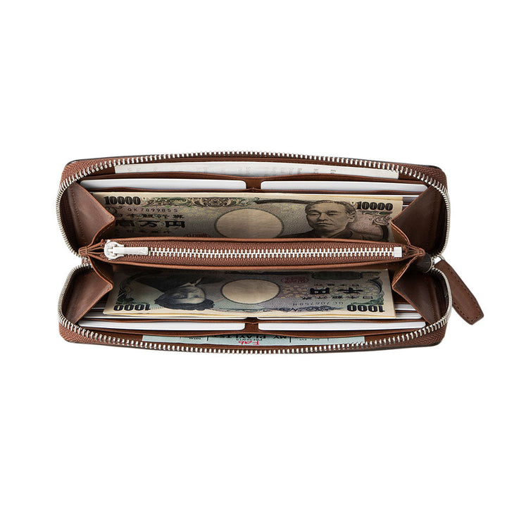 Nume plus Zip Long Wallet | Nume Leather Wallet | Tsuchiya Kaban