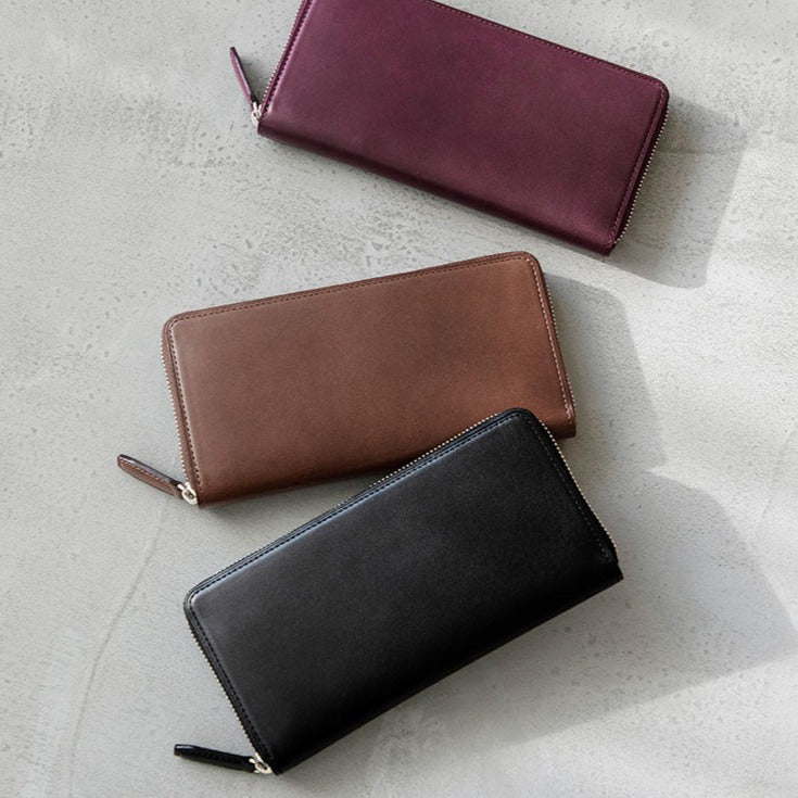Nume plus Zip Long Wallet | Nume Leather Wallet | Tsuchiya Kaban