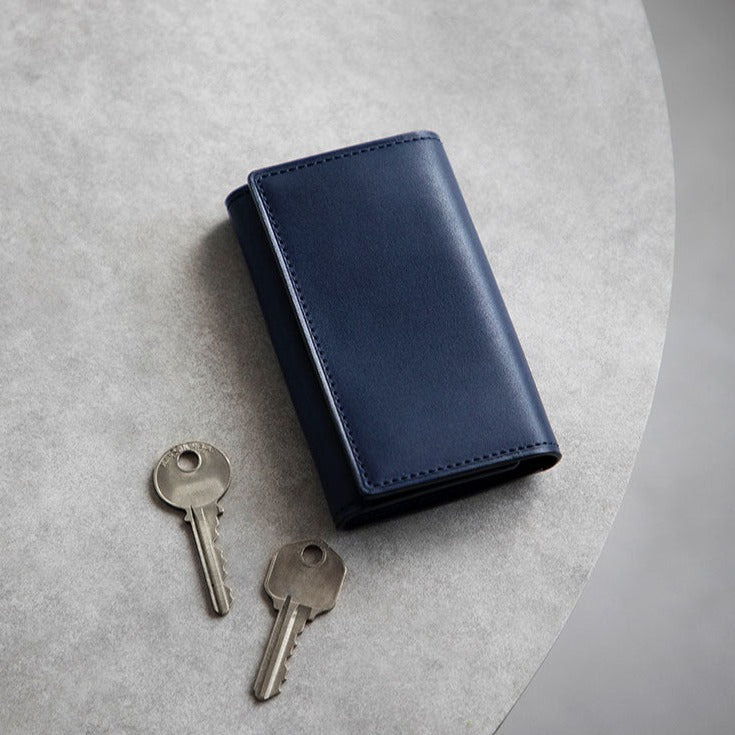 Japanese Key Case Nume plus Key Case | Nume Leather Key Case | Tsuchiya Kaban –Timeless ...