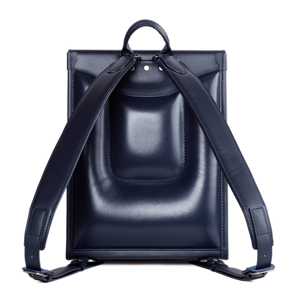 美品⭐️CAMPER CHULO Leather Daypack Bag navy カンペール CAMPER CHULO レザーリュックM （ブラック