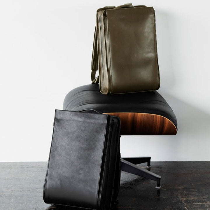 Vainno Square Backpack - Vainno - –Timeless Leather Designs