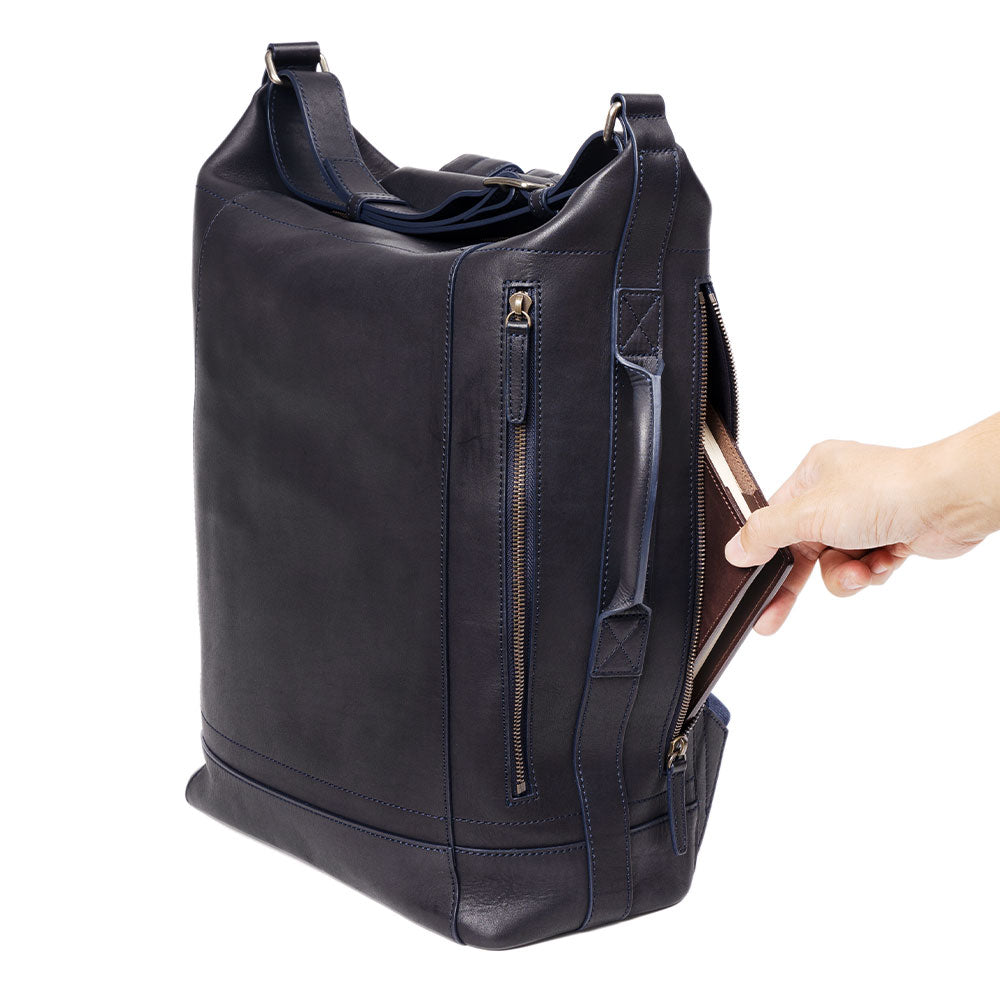 Roadster 3Way Backpack - Roadster - –Timeless Leather Designs