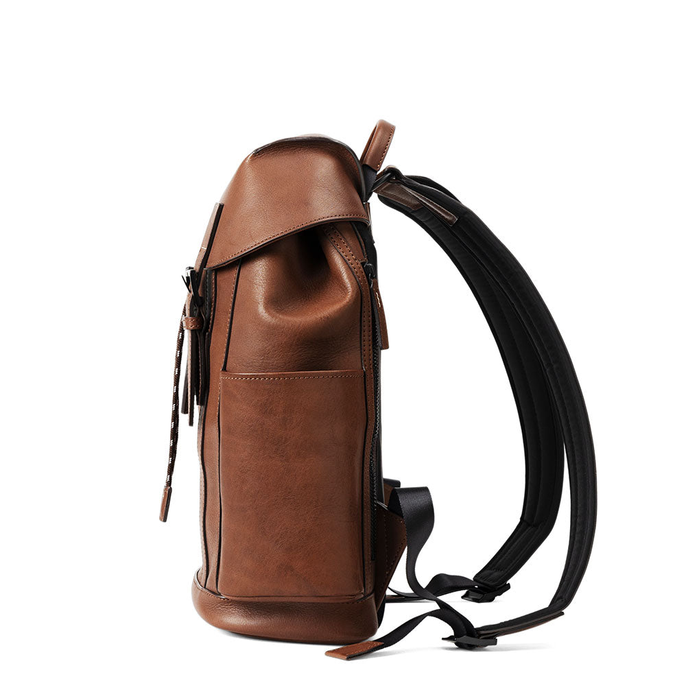 Twin Belt Backpack | Leather Backpack
