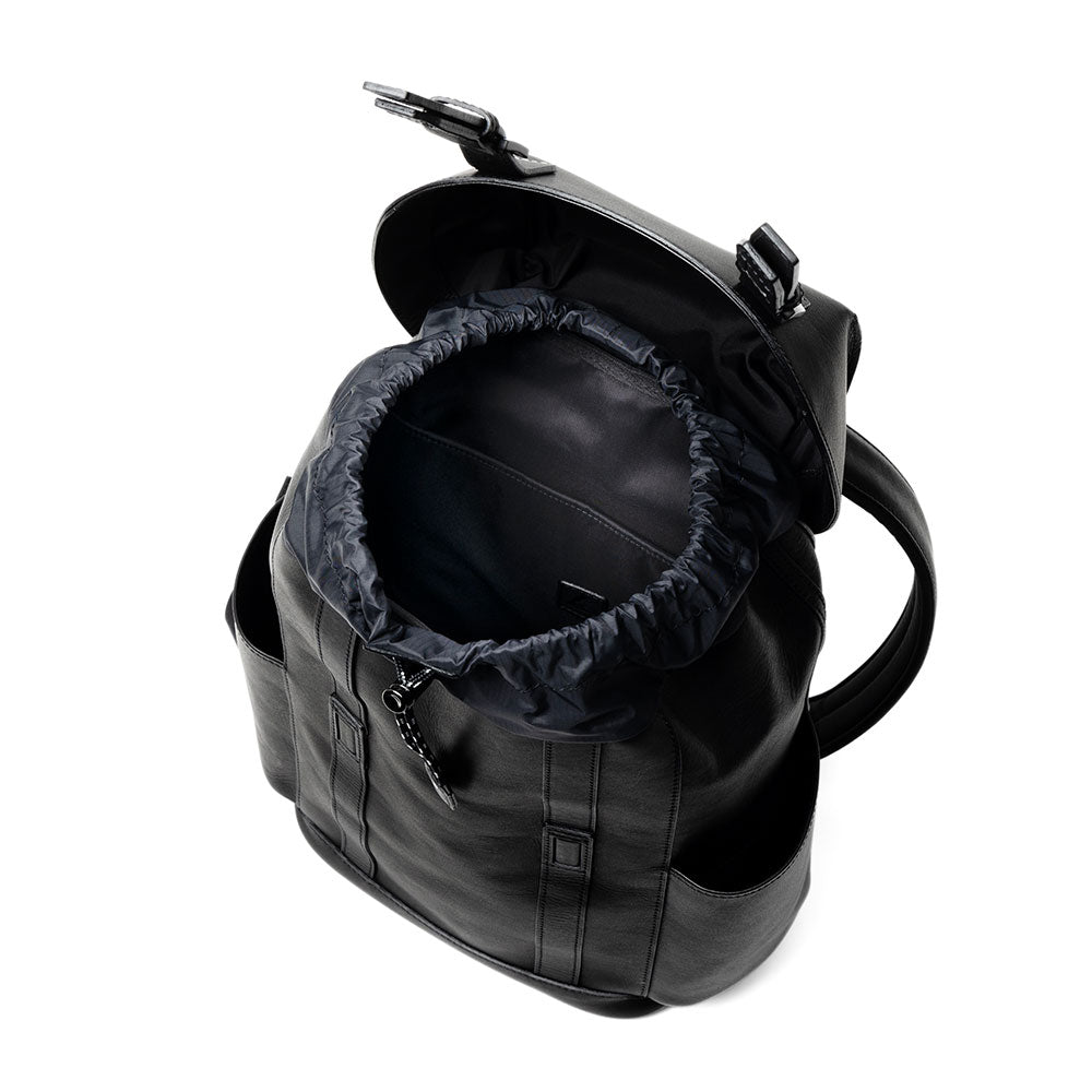 belting leather backpack Twin Belt Backpack | Leather Backpack